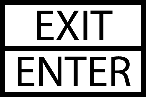 Enter South, Exit North