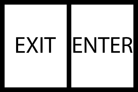 Enter East, Exit West